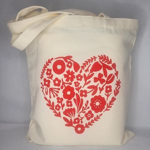 Custom made canvas tote bag